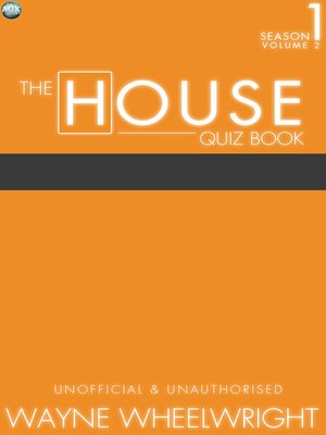 cover image of The House Quiz Book Season 1, Volume 2